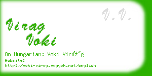 virag voki business card